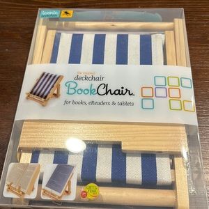 The original deckchair Book Chair for books, eReaders and tablets